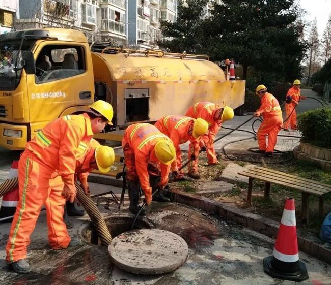 南陵市政管道清淤