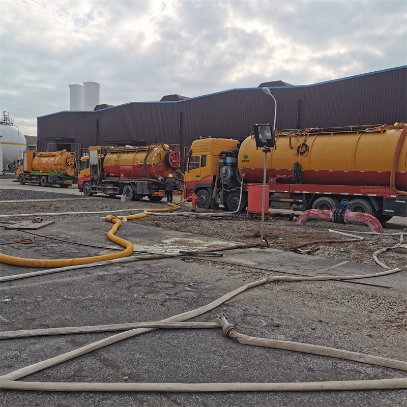 南陵污水池清理